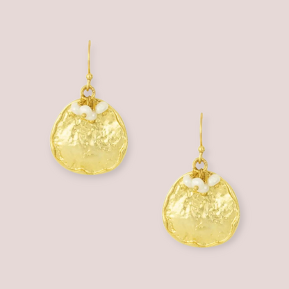 Charlotte Earrings 22ct Gold Plated