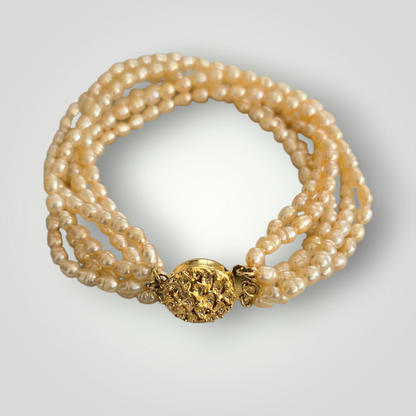 Lucia Multi-Strand Pearl Bracelet