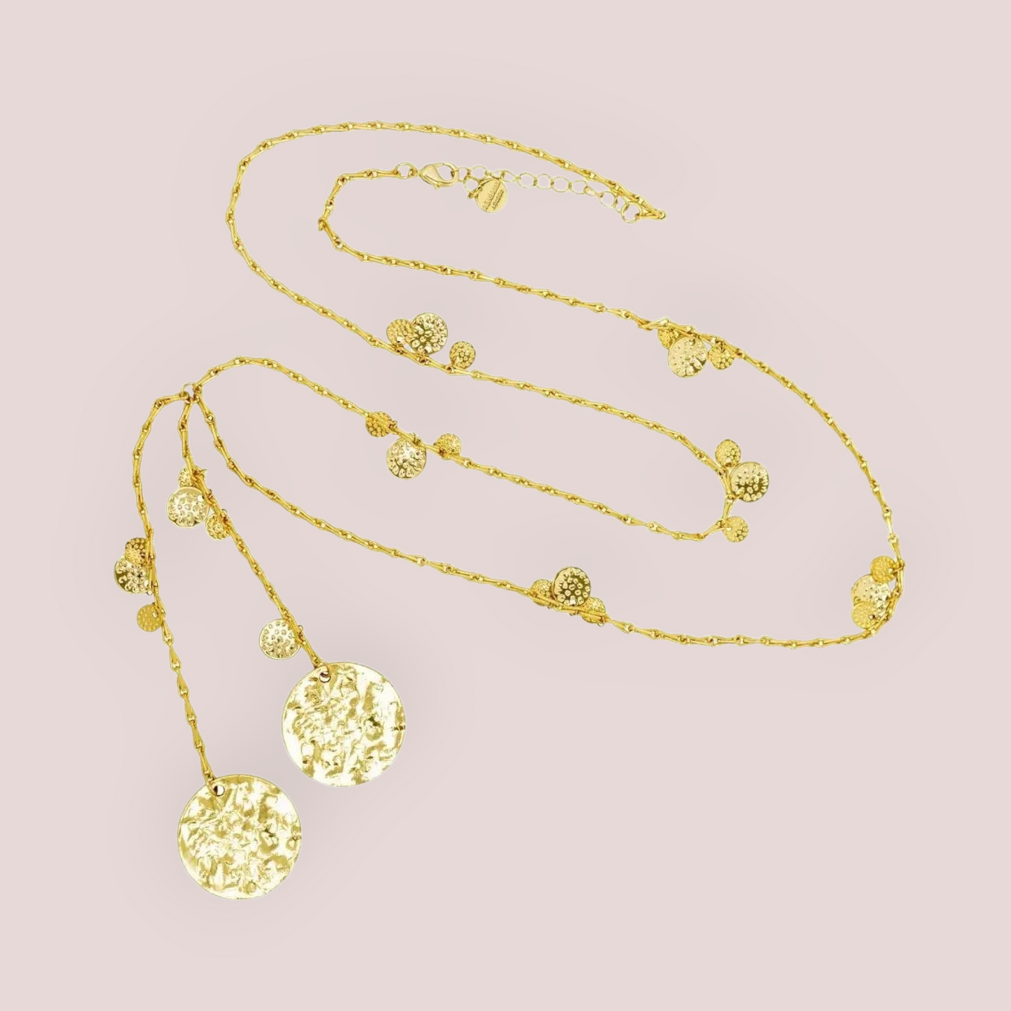 Greta Gold Necklace - 18ct Gold Plated Brass