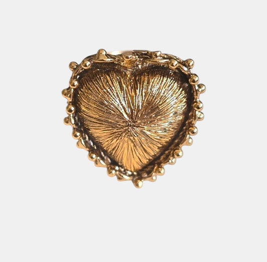 Sacred Radiance Heart Ring