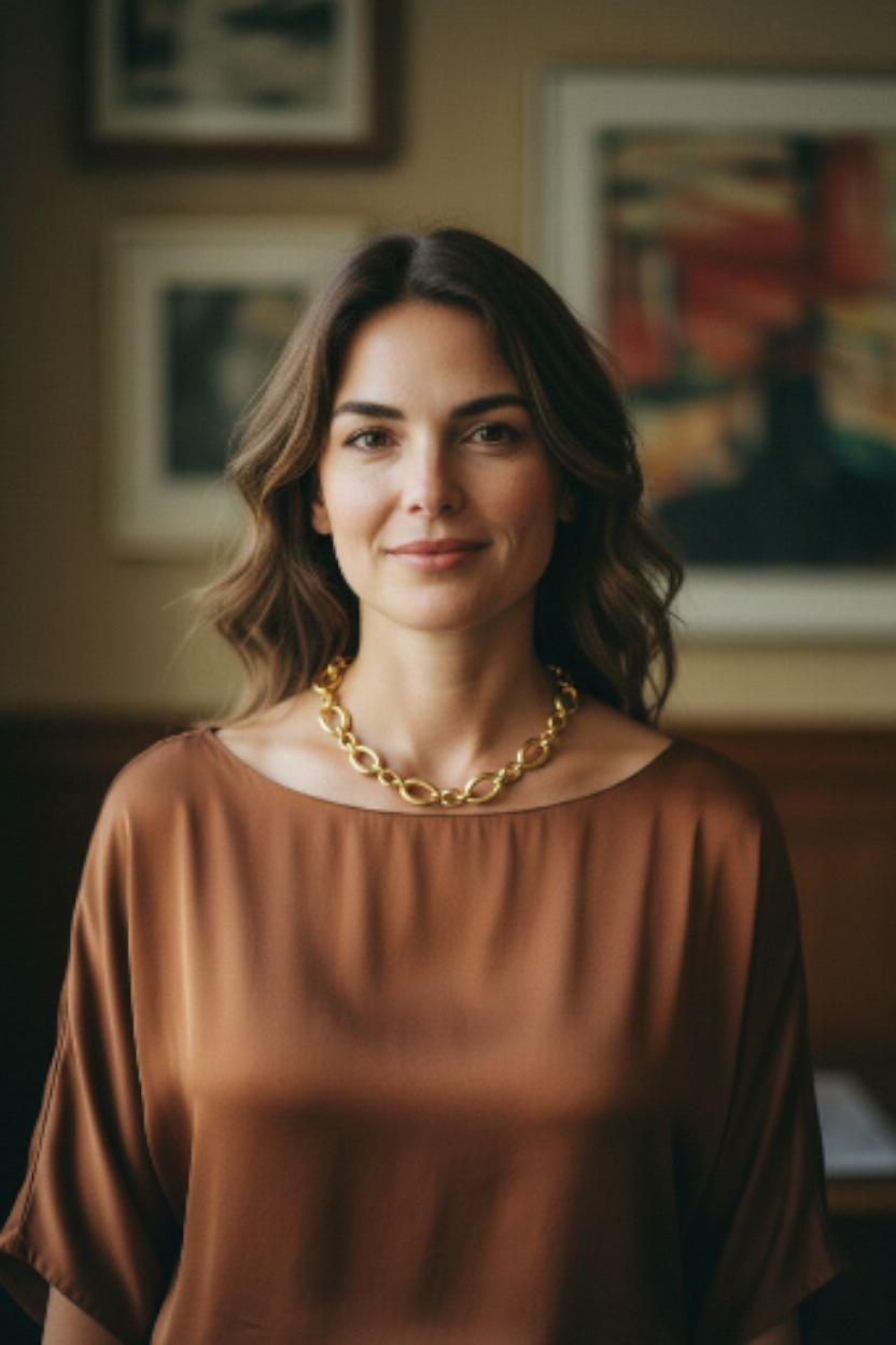 Vintage Oval-Link Chain Necklace