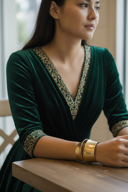 Italian Mallea 18ct Gold-Plated Bracelet