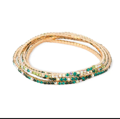 Luce Gold Plated Tennis bracelet