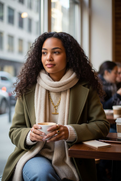 Chunky T-Bar Necklace – 18ct Gold Plated Stainless Steel