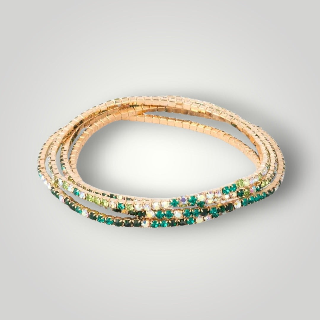 Luce Gold Plated Tennis bracelet