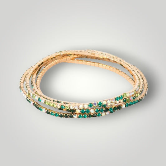 Luce Gold Plated Tennis bracelet