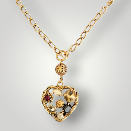 Swaroski Crystal Heart Necklace
