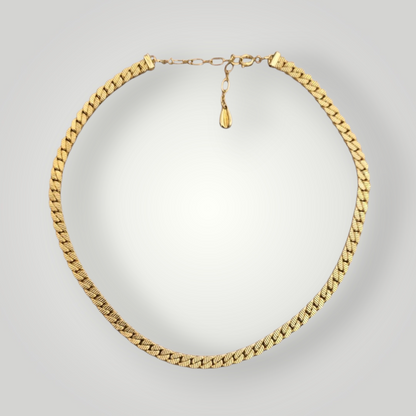 Texture Gold Necklace