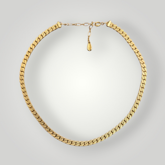 Texture Gold Necklace