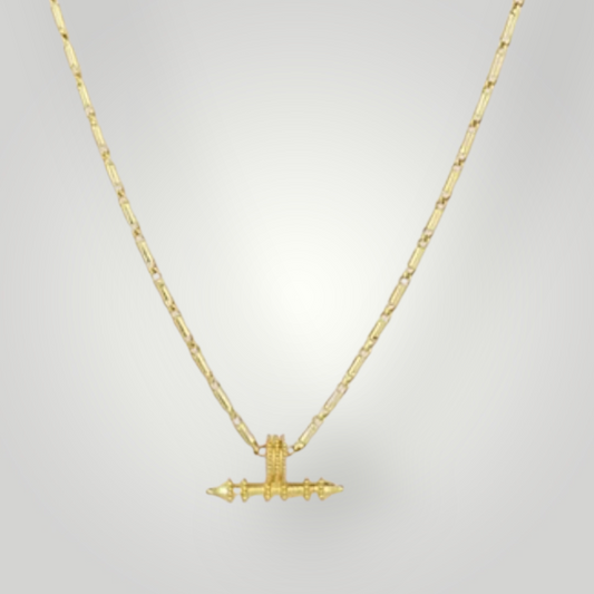 Jorge necklace - 22ct Gold Plated Brass